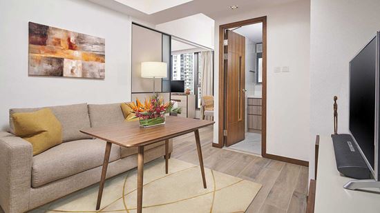 One Bedroom - Living Room