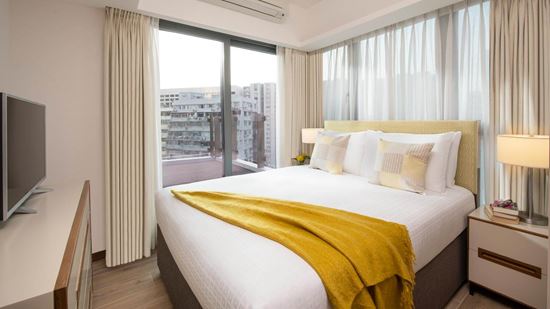 Two Bedroom with Terrace - Master Bedroom
